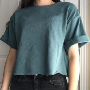 Teal t shirt